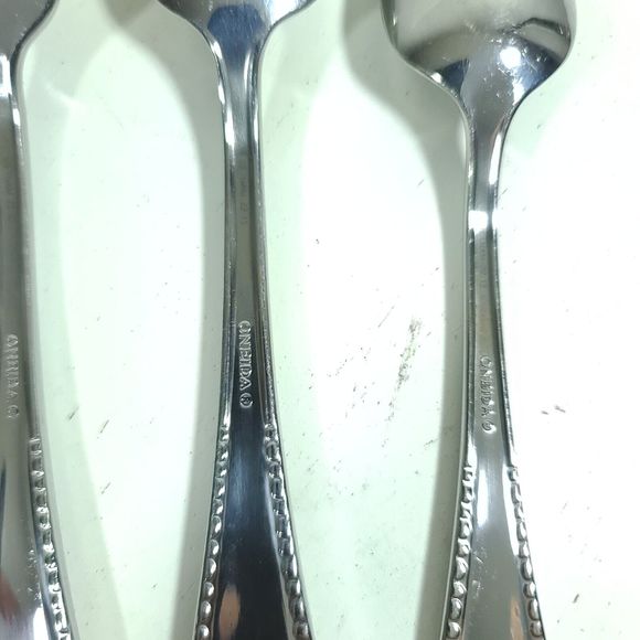 Oneida Pebblebrook Silverware Single Set Of Five Pices - Picture 7 of 7